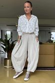 Made in Italy Cooper Needlecord Sia Pant Stone
